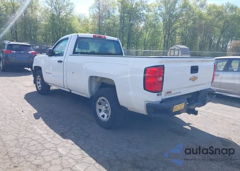 2018 Chevrolet Silverado 1500 Wt from USA, damaged, VIN 1GCNCNEH0JZ294408